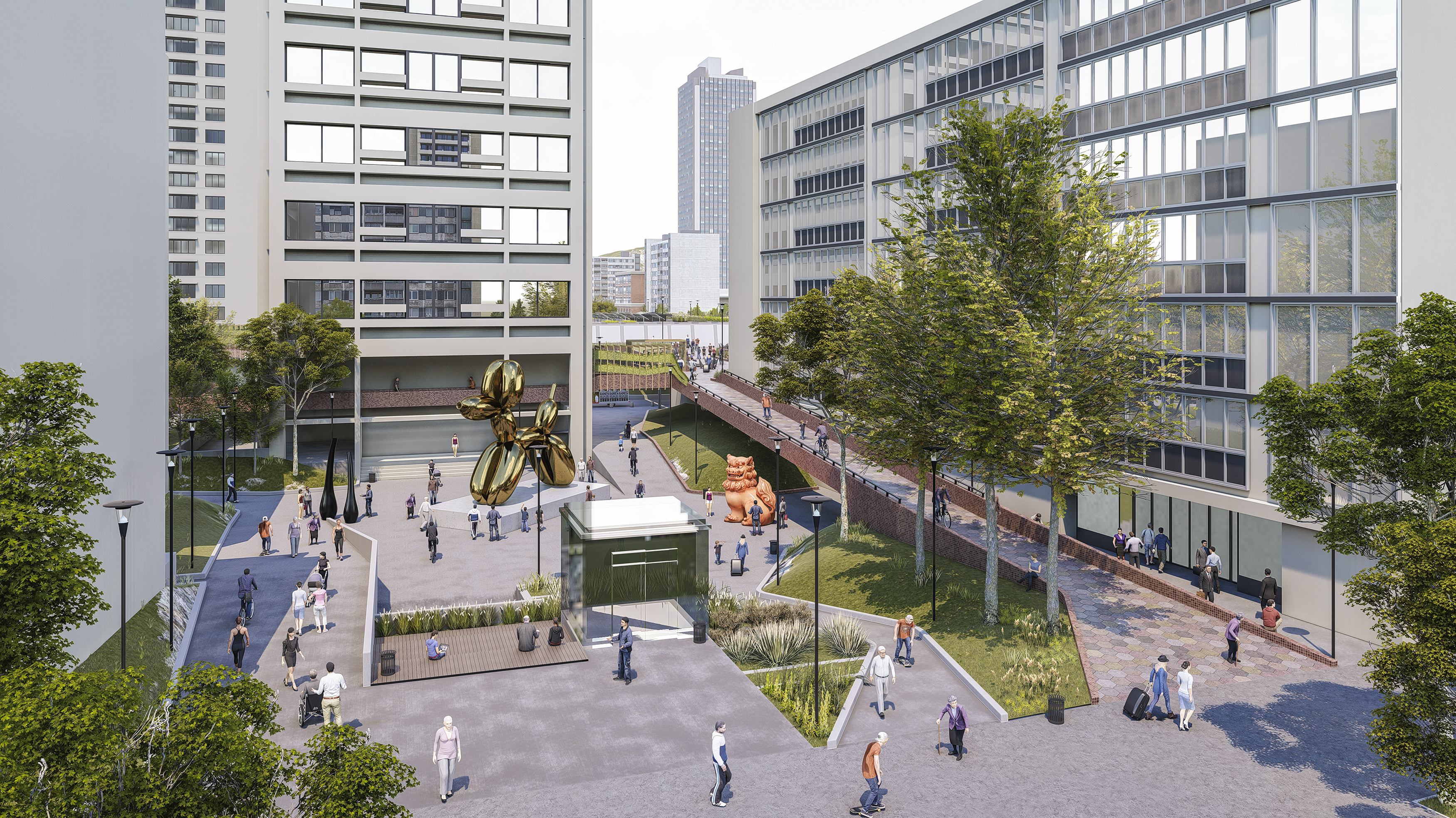 Pasarelas Verdes - Render 002